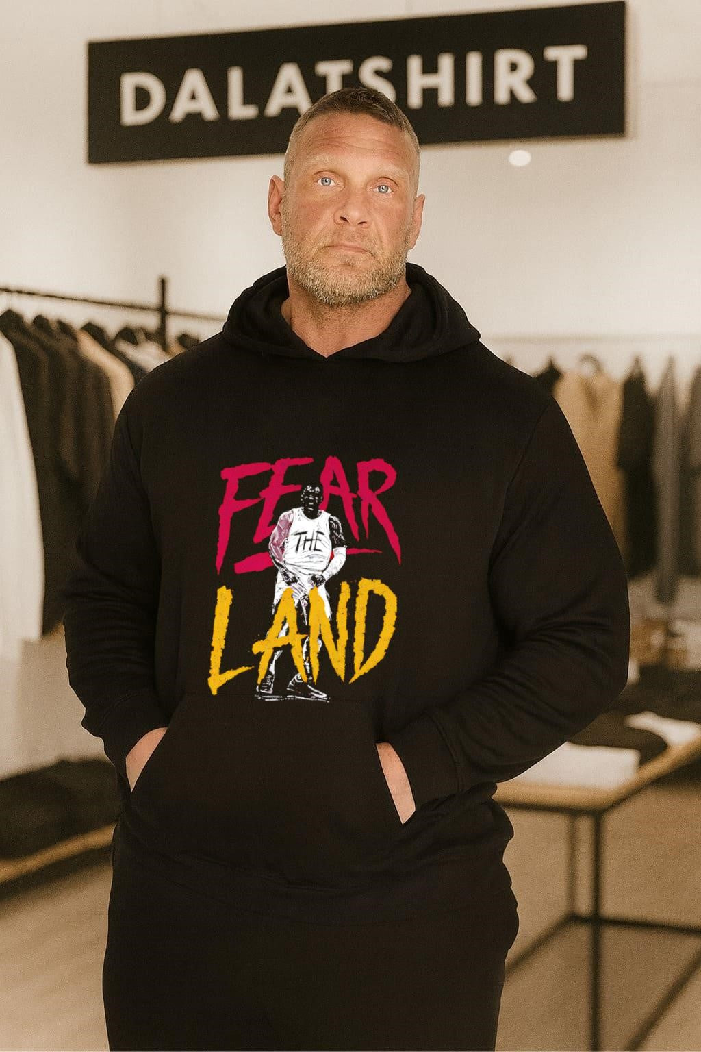 Fear The Land Basketball scream shirt
