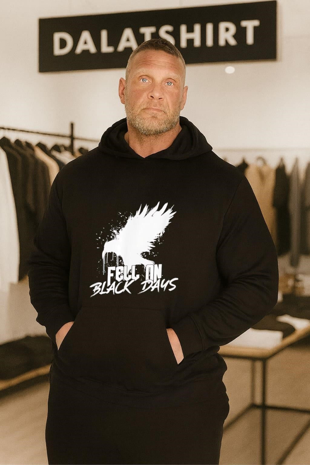Fell On Black Days raven shirt