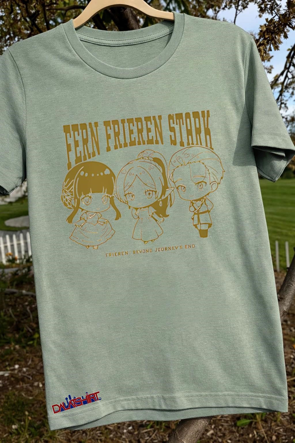 Fern Frieren Stark Beyond Journey’s End Anime Chibi shirt