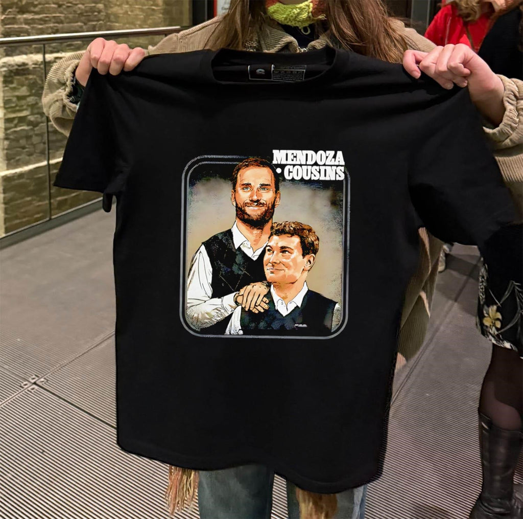 Fernando Mendoza & Kirk Cousins Las Vegas Step Brothers Digitally Printed Graphics shirt