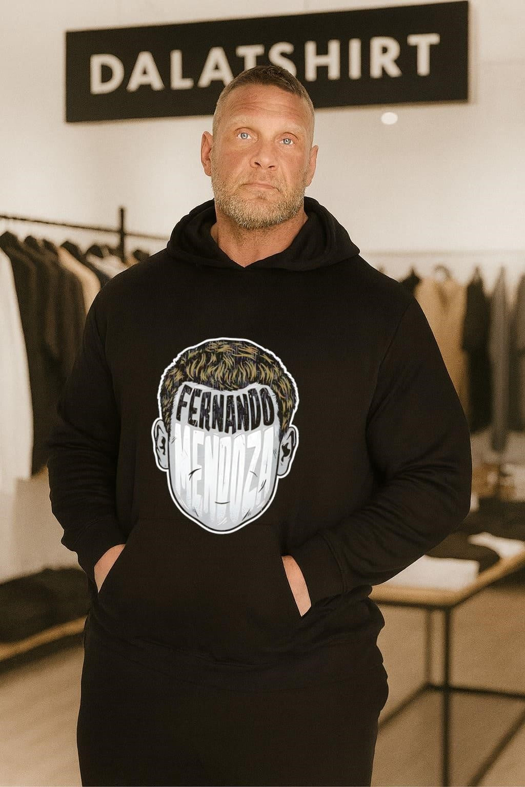 Fernando Mendoza Player Silhouette Digitally Printed Graphics shirt