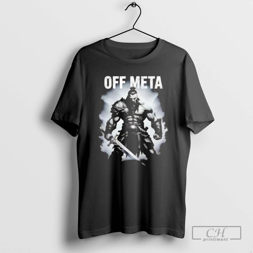 Fierce Warrior Off Meta Graphic T Shirts