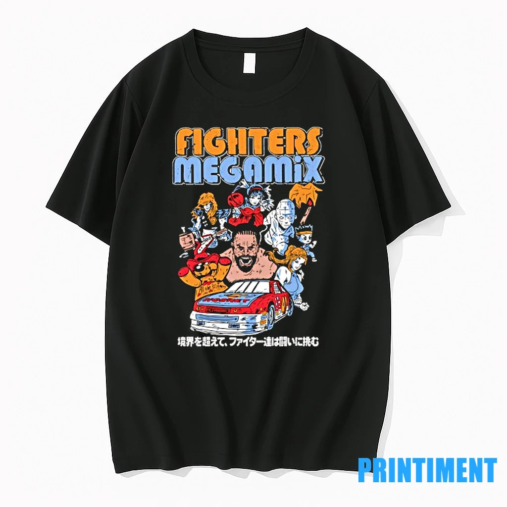 Fighters Megamix Sega Saturn Tshirts Sweater