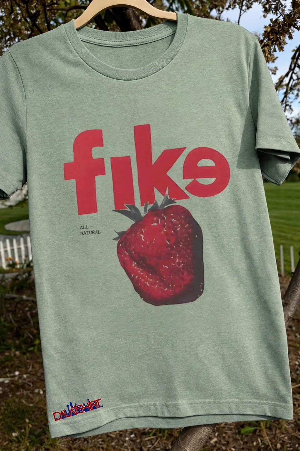 Fike All Natural Strawberry Red shirt