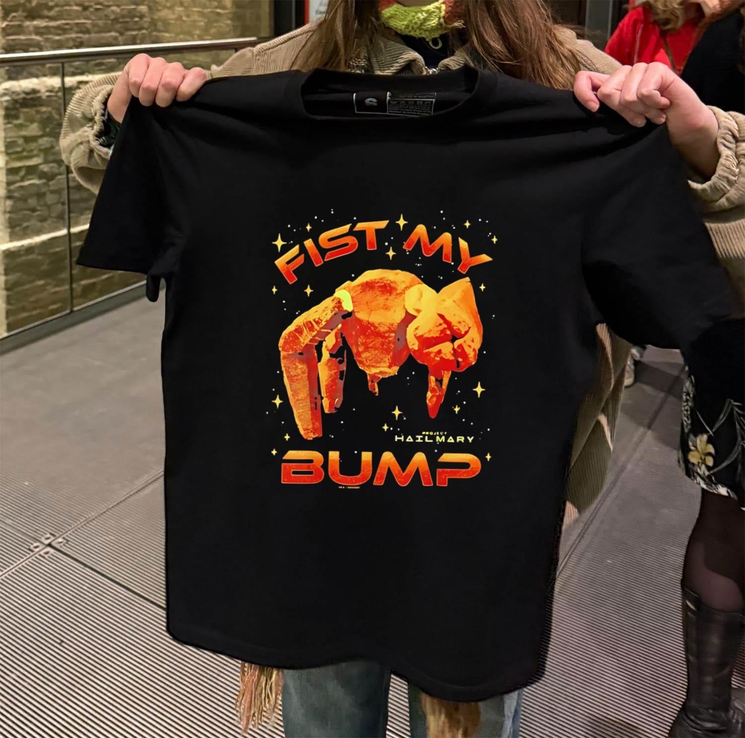 Fist My Bump Project Hail Mary Rocky shirt