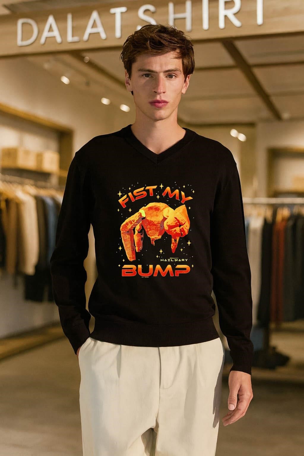 Fist My Bump Project Hail Mary Rocky shirt