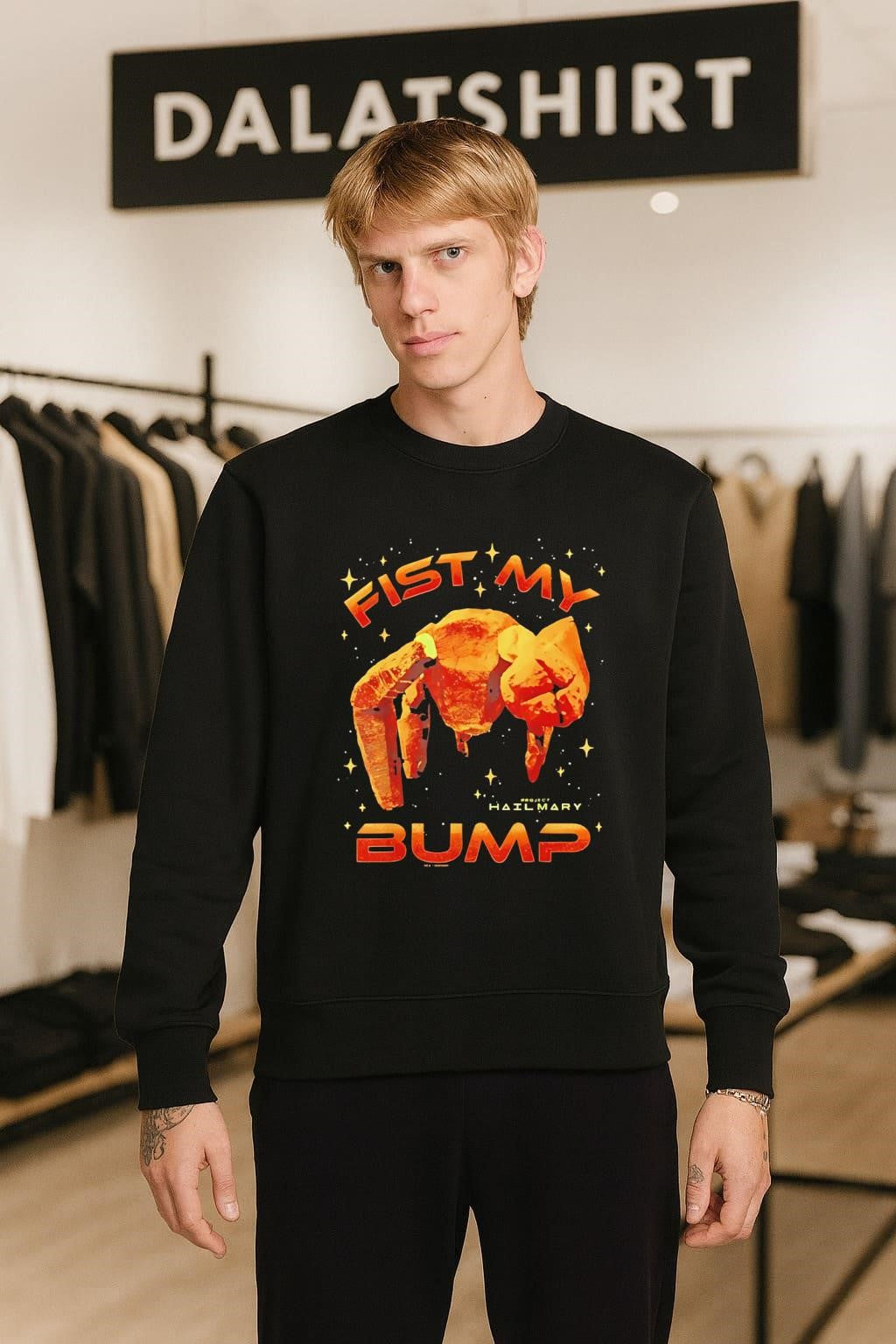 Fist My Bump Project Hail Mary Rocky shirt
