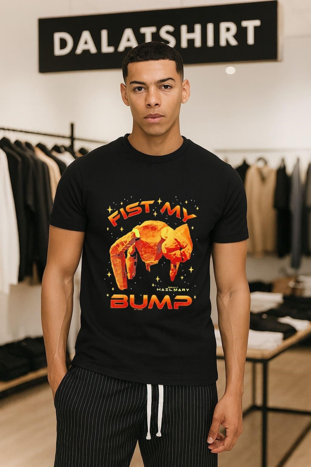 Fist My Bump Project Hail Mary Rocky shirt