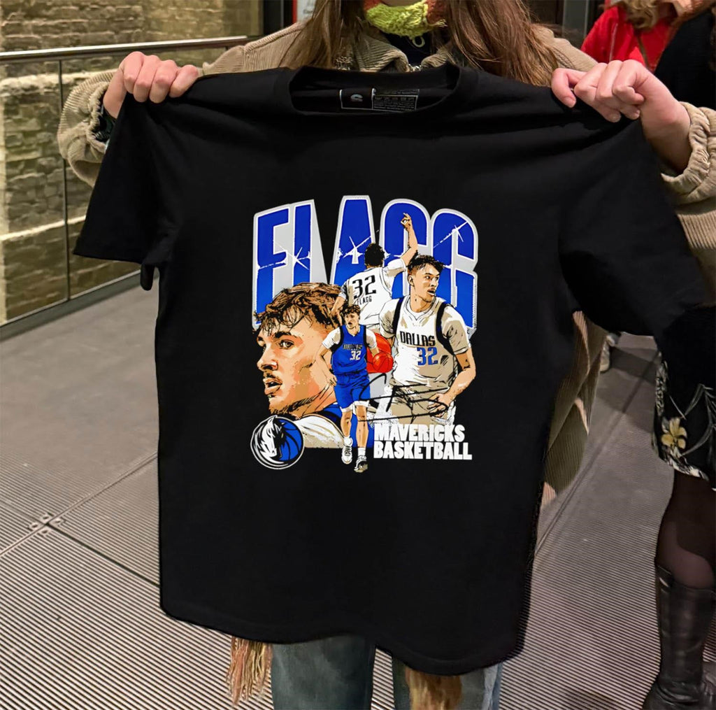Flagg Mavericks Basketball Cooper Flagg Signature shirt