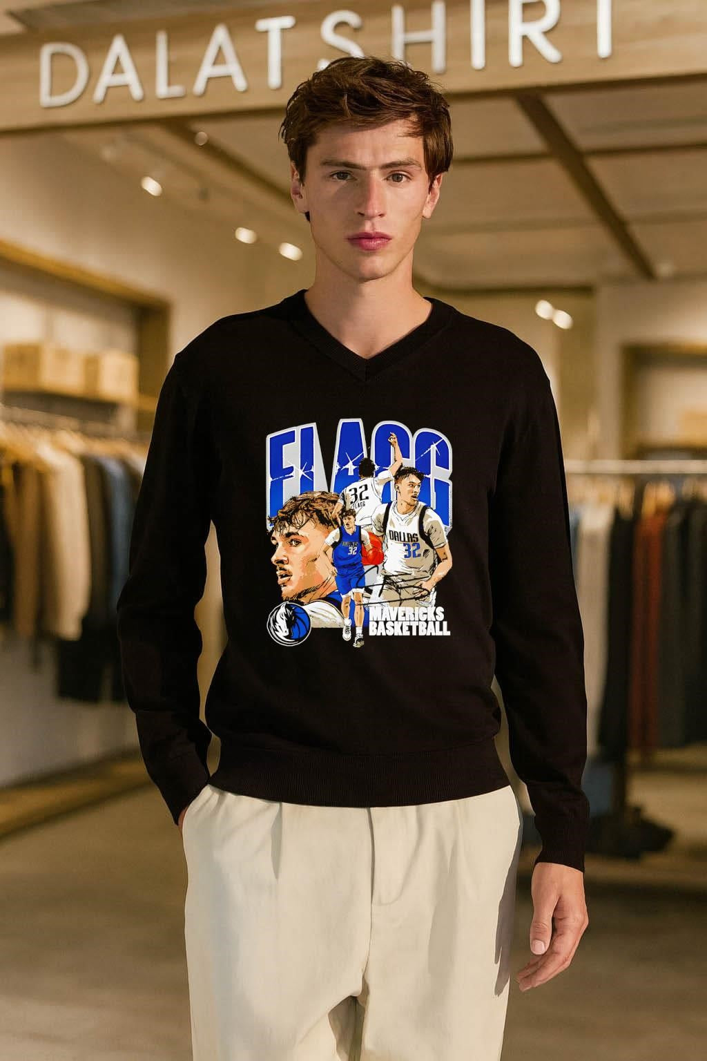 Flagg Mavericks Basketball Cooper Flagg Signature shirt