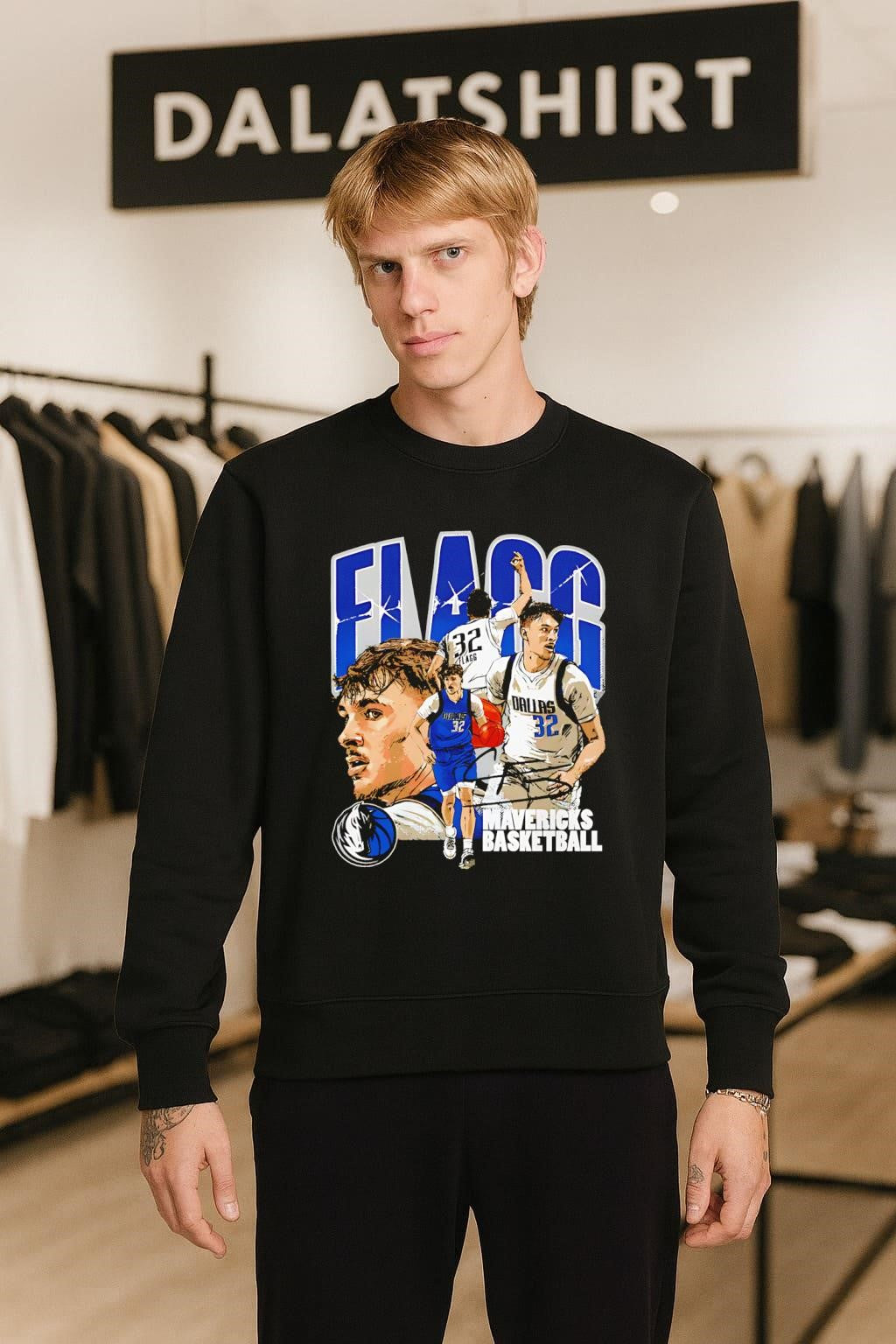 Flagg Mavericks Basketball Cooper Flagg Signature shirt