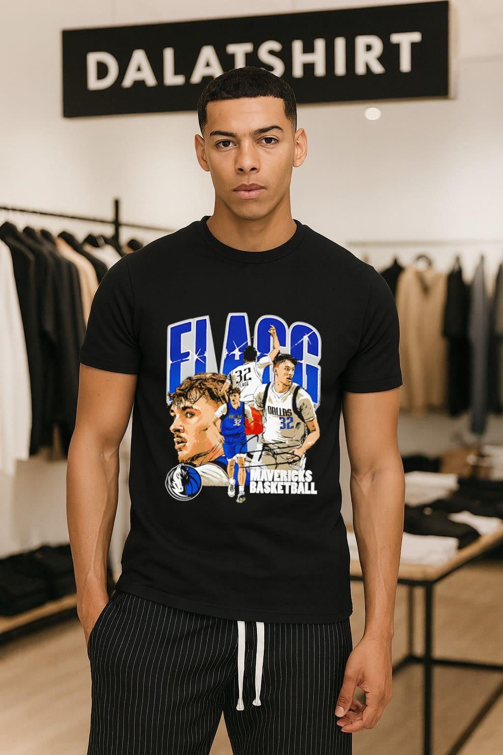 Flagg Mavericks Basketball Cooper Flagg Signature shirt