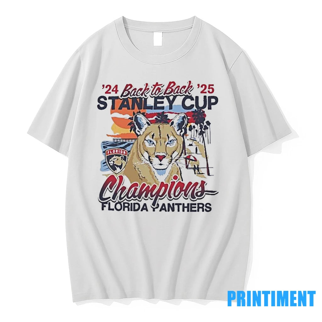 Florida Panthers Back To Back Florida Sunset Franklin Tshirts Sweater