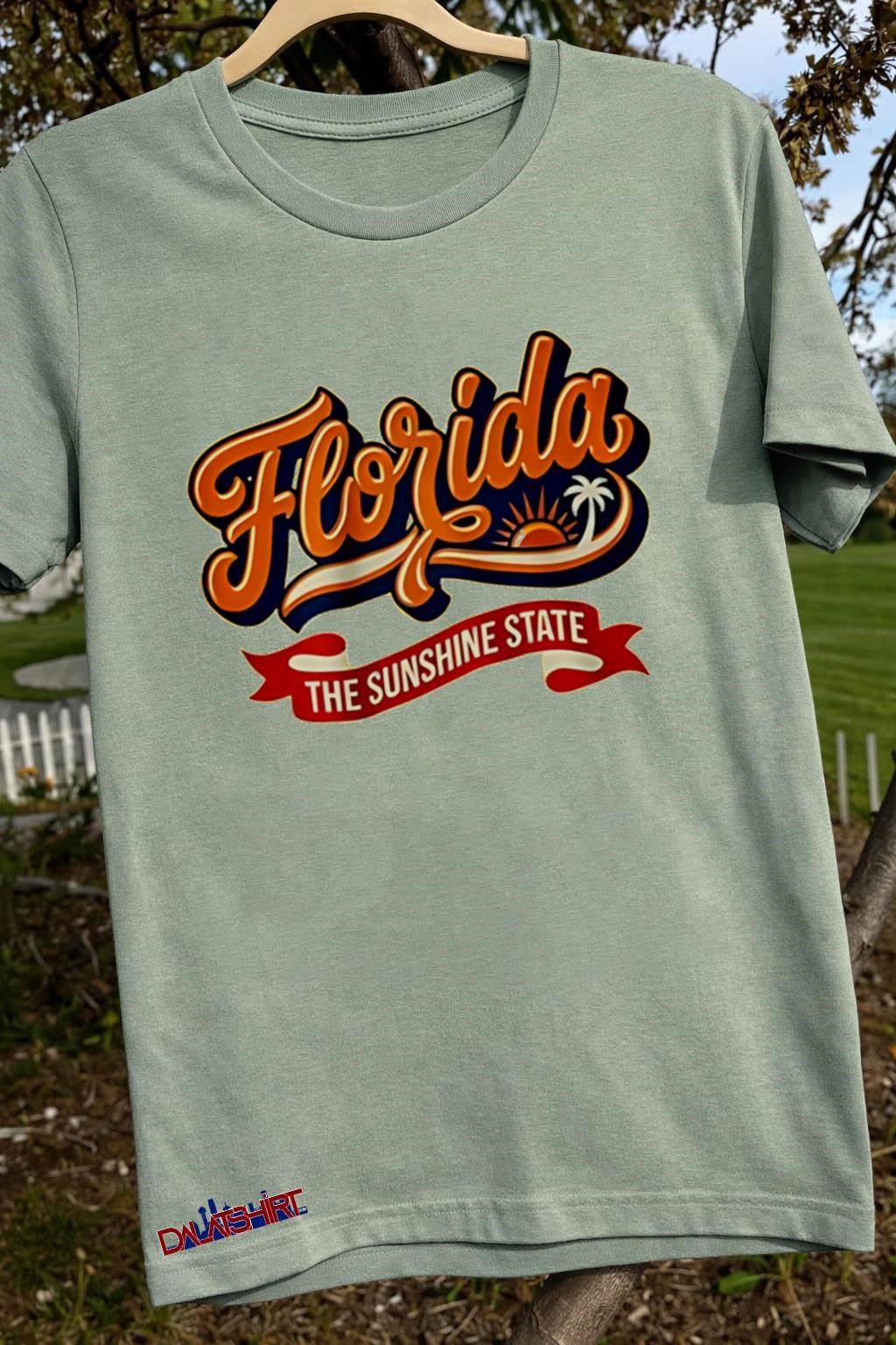 Florida The Sunshine State Sunset Palm Tree shirt