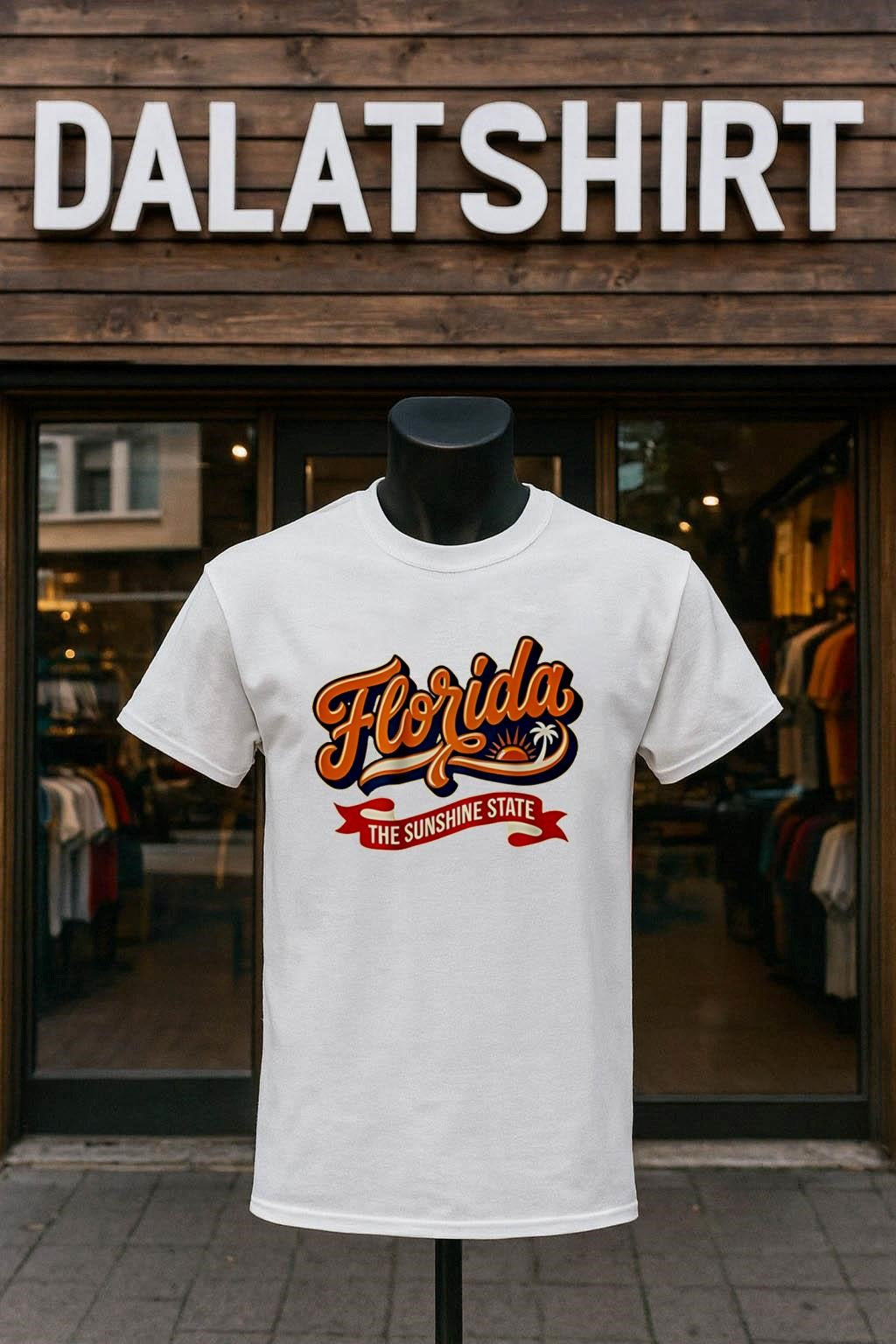 Florida The Sunshine State Sunset Palm Tree shirt