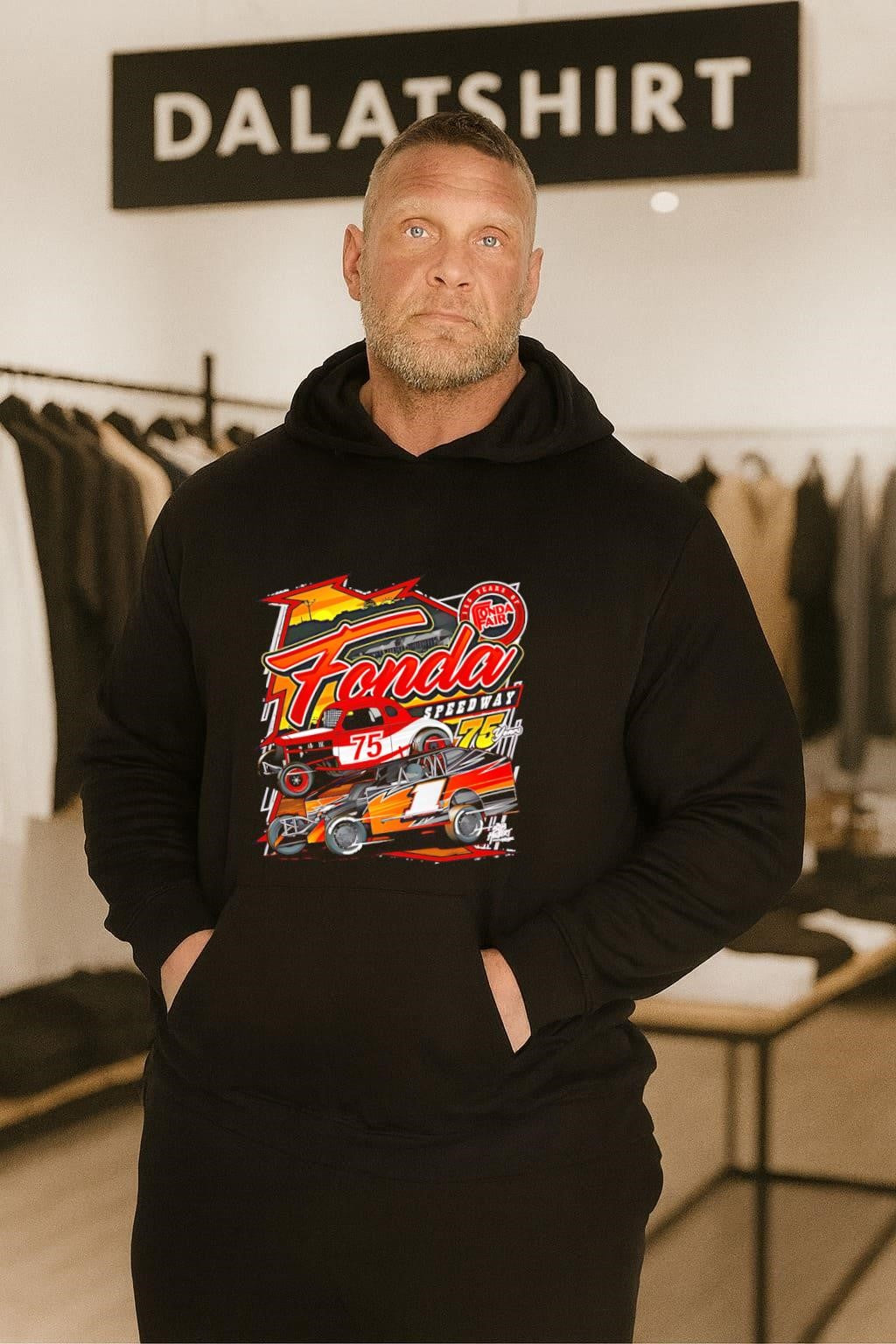 Fonda Speedway 75 Years Race Car Racing Track shirt