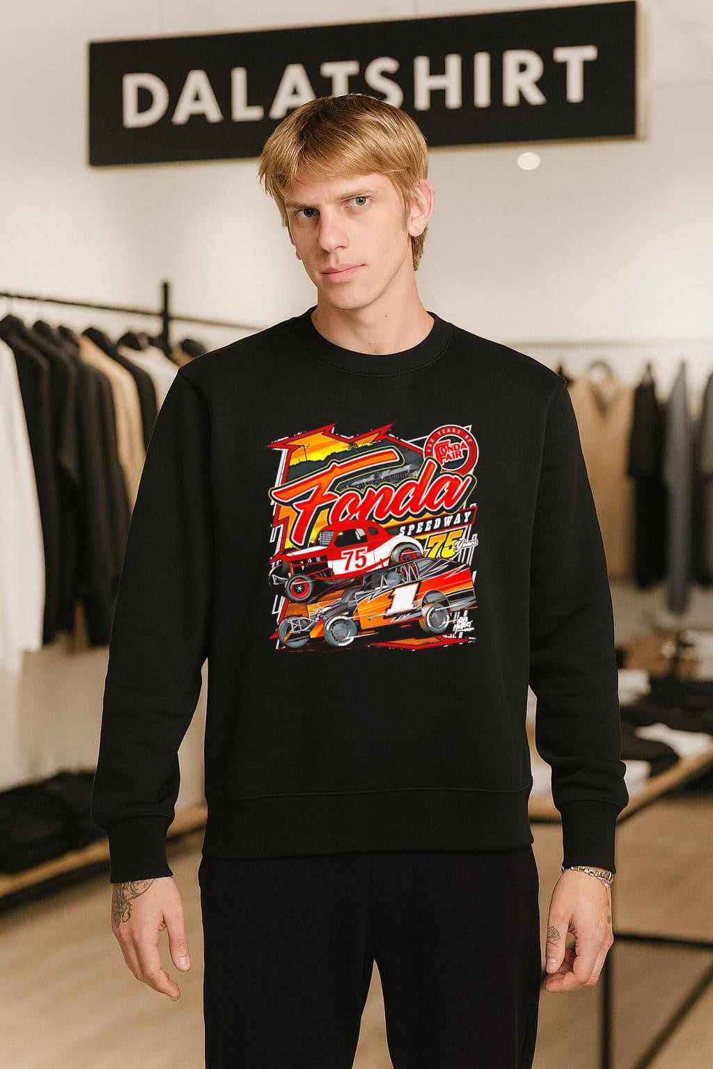 Fonda Speedway 75 Years Race Car Racing Track shirt