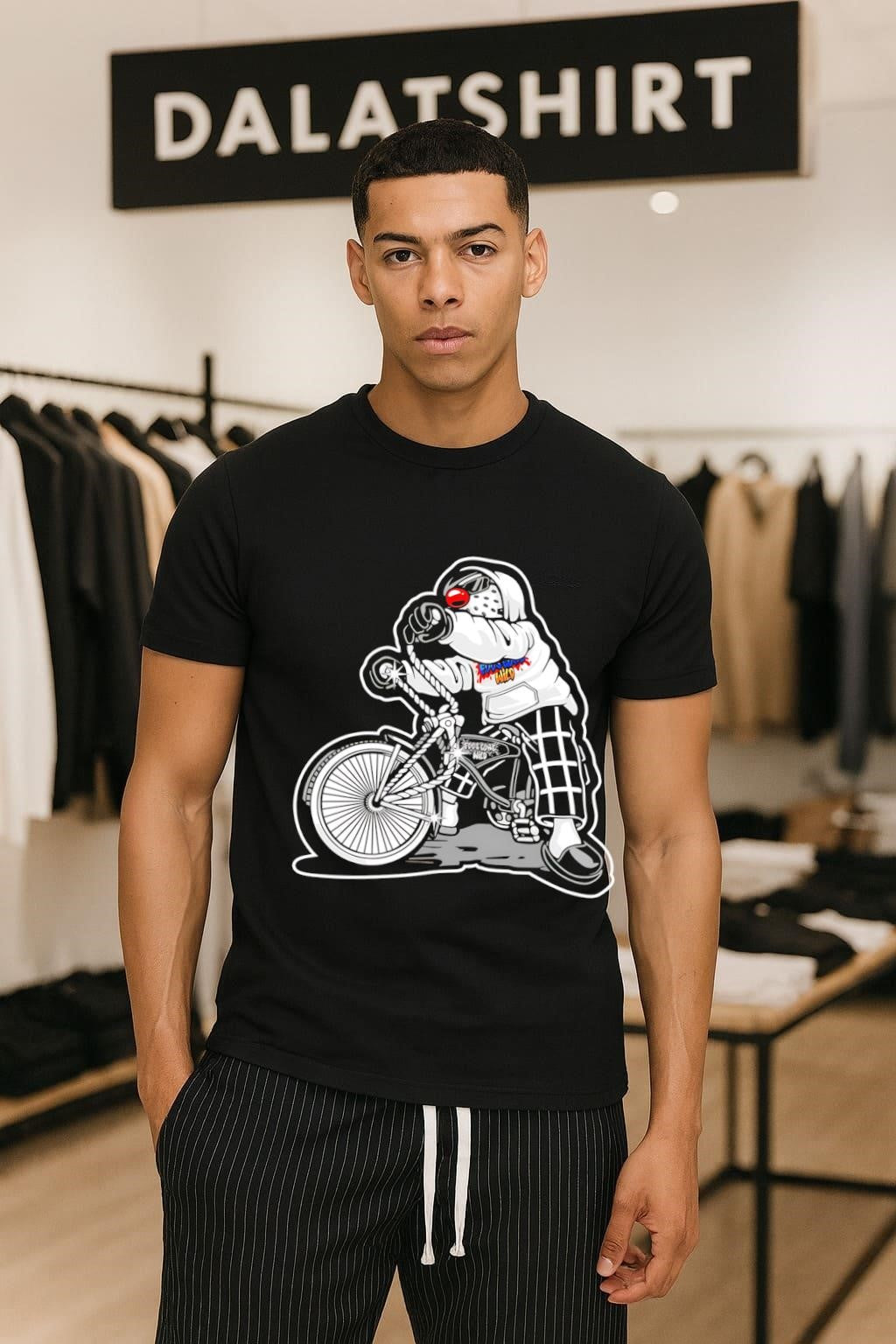 Foos Gone Wild Lowrider Bike Masked shirt