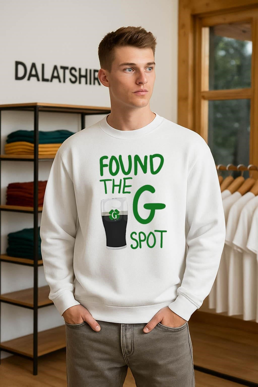 Found the G Spot Guinness Beer Glass Four Leaf Clover shirt