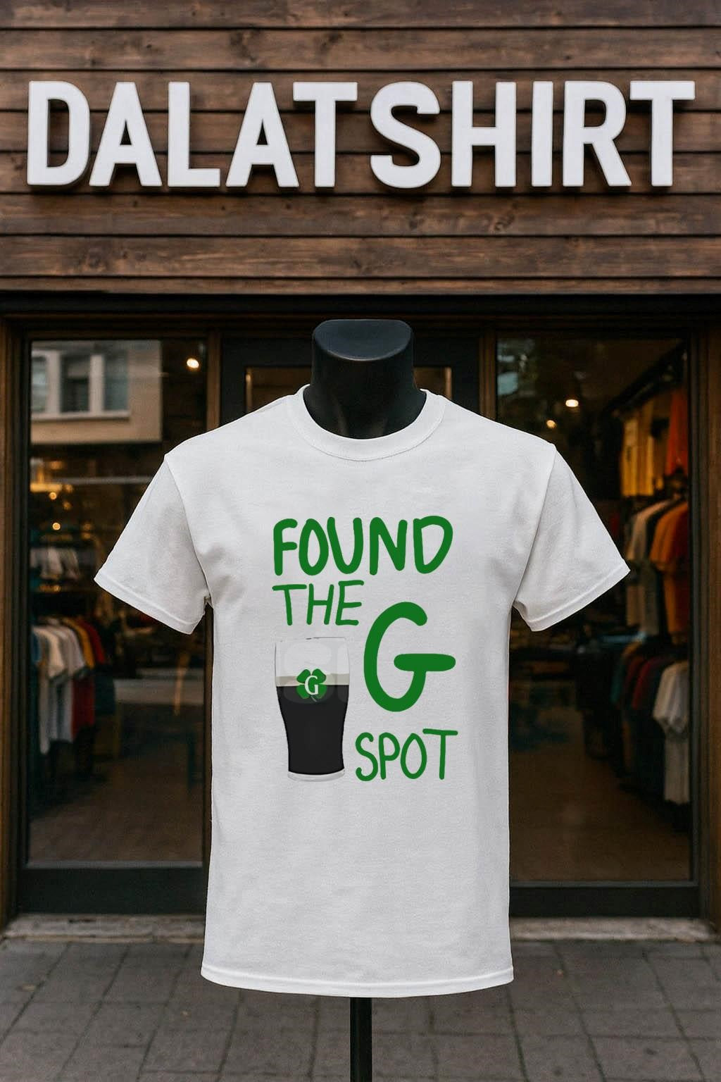 Found the G Spot Guinness Beer Glass Four Leaf Clover shirt
