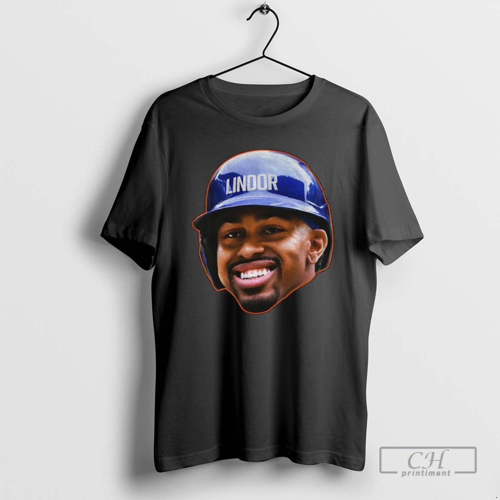 Francisco Lindor Head In The Game Series New York Mets Mlb Baseball 2025 T Shirts