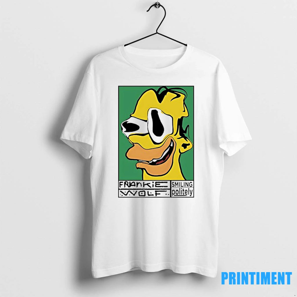 Frankie Wolf Smiling Politely Tshirts Sweater