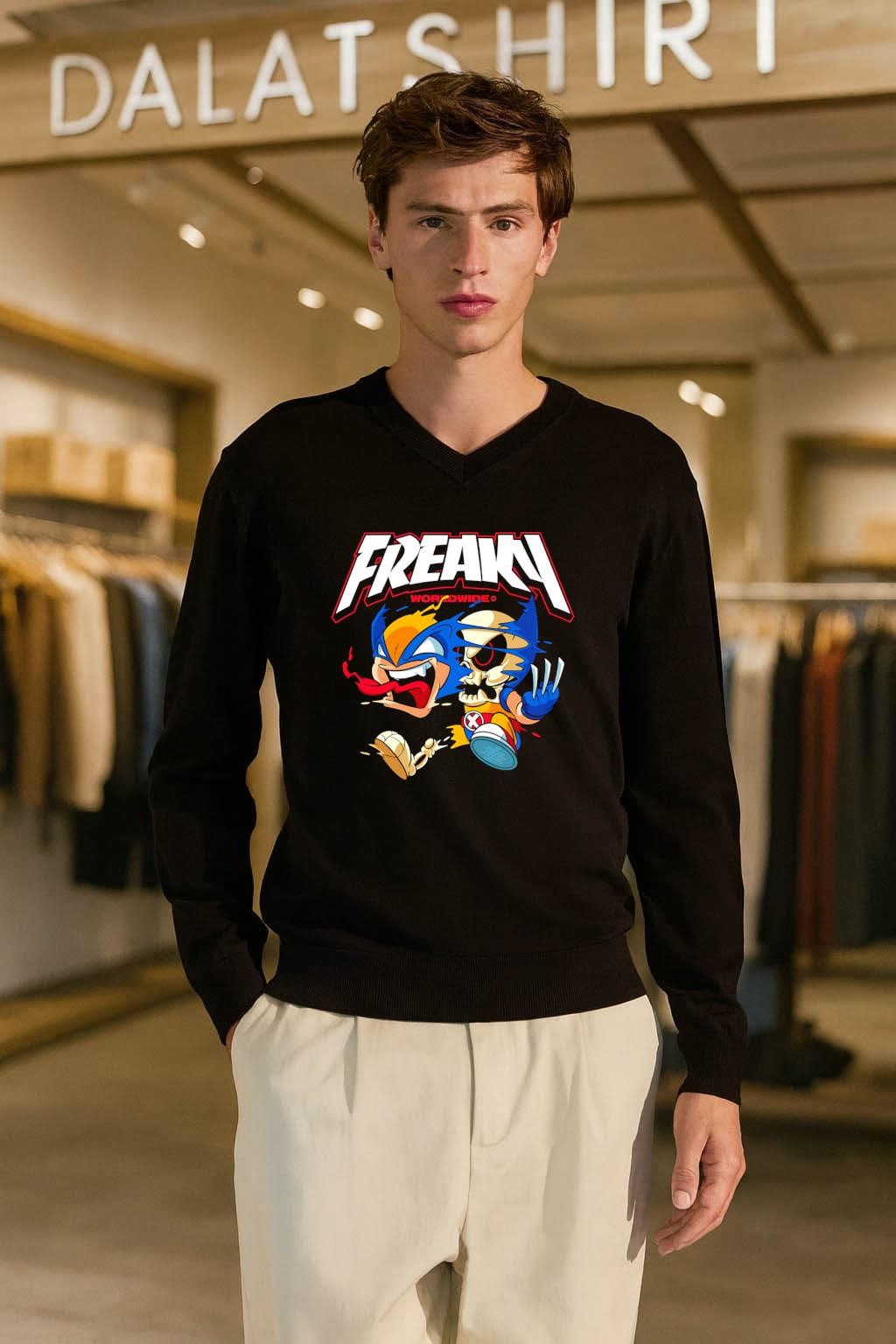 Freaky Worldwide Wolverine Skull shirt