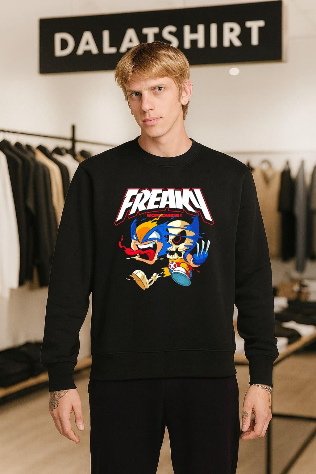 Freaky Worldwide Wolverine Skull shirt
