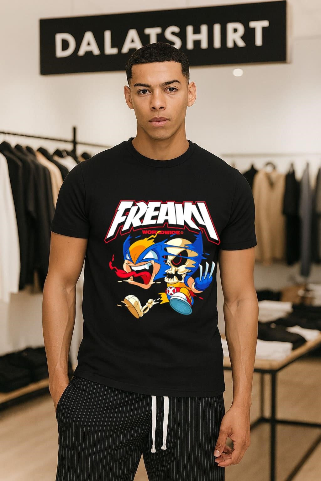Freaky Worldwide Wolverine Skull shirt