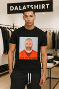 Free The Giraffe Bearded Man Mugshot shirt