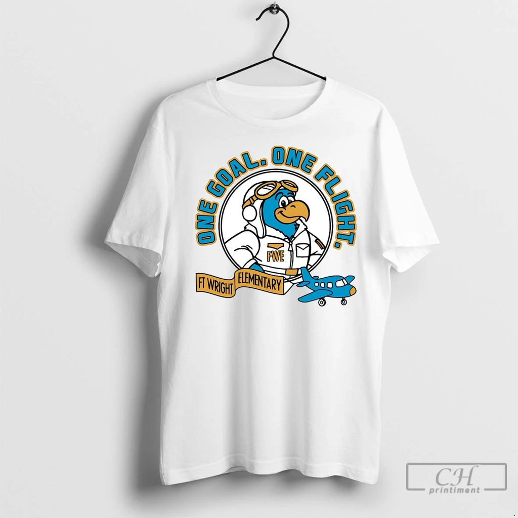 Ft Wright Elementary One Goal One Flight T Shirts