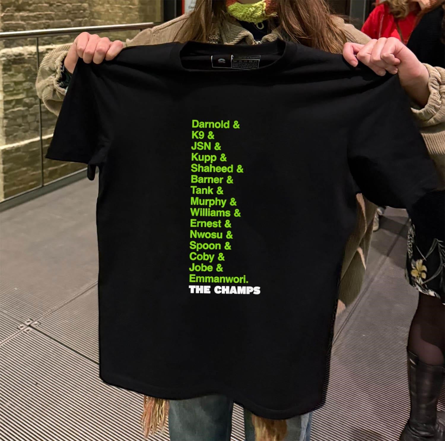 Funny Darnold K9 JSN Kupp Shaheed List Of Football Player Names shirt