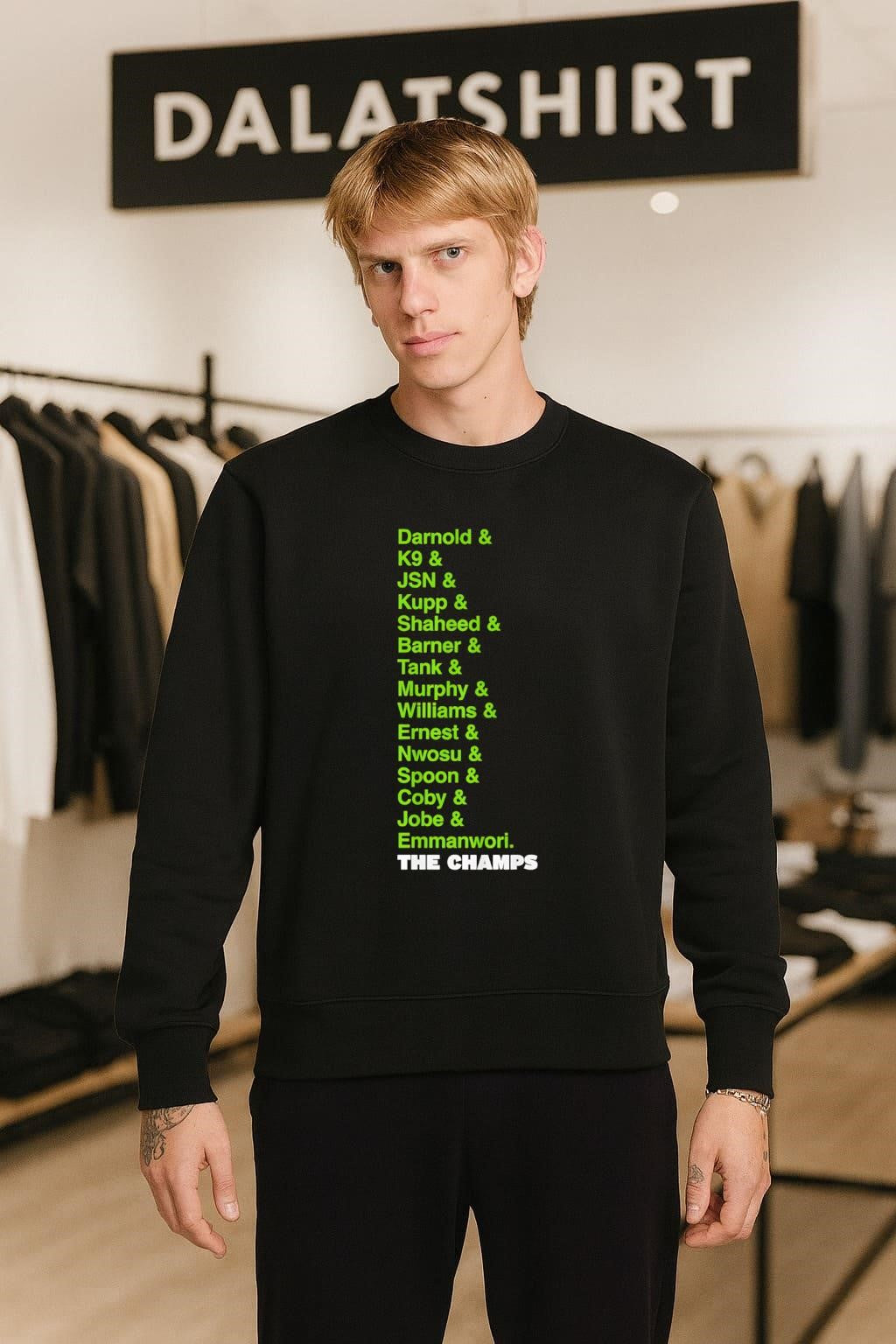 Funny Darnold K9 JSN Kupp Shaheed List Of Football Player Names shirt