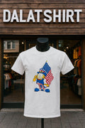 Funny Orange Cat 250 Years Of Freedom shirt