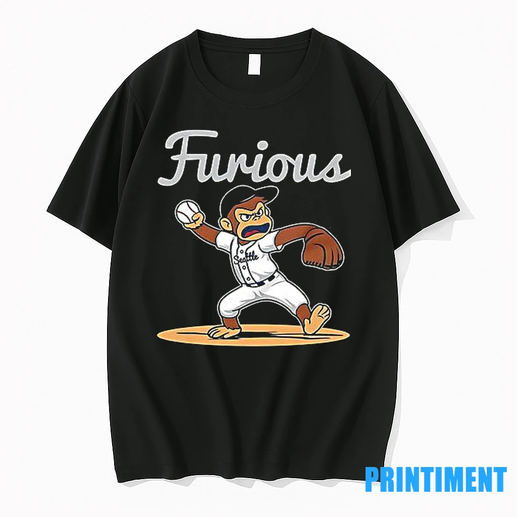 Furious Seattle Mariners Mascot Tshirts Sweater