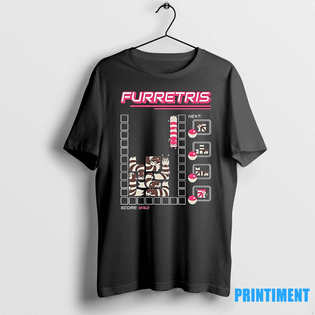 Furretris Next Ferrets Score 0162 Video Games Tshirts Sweater