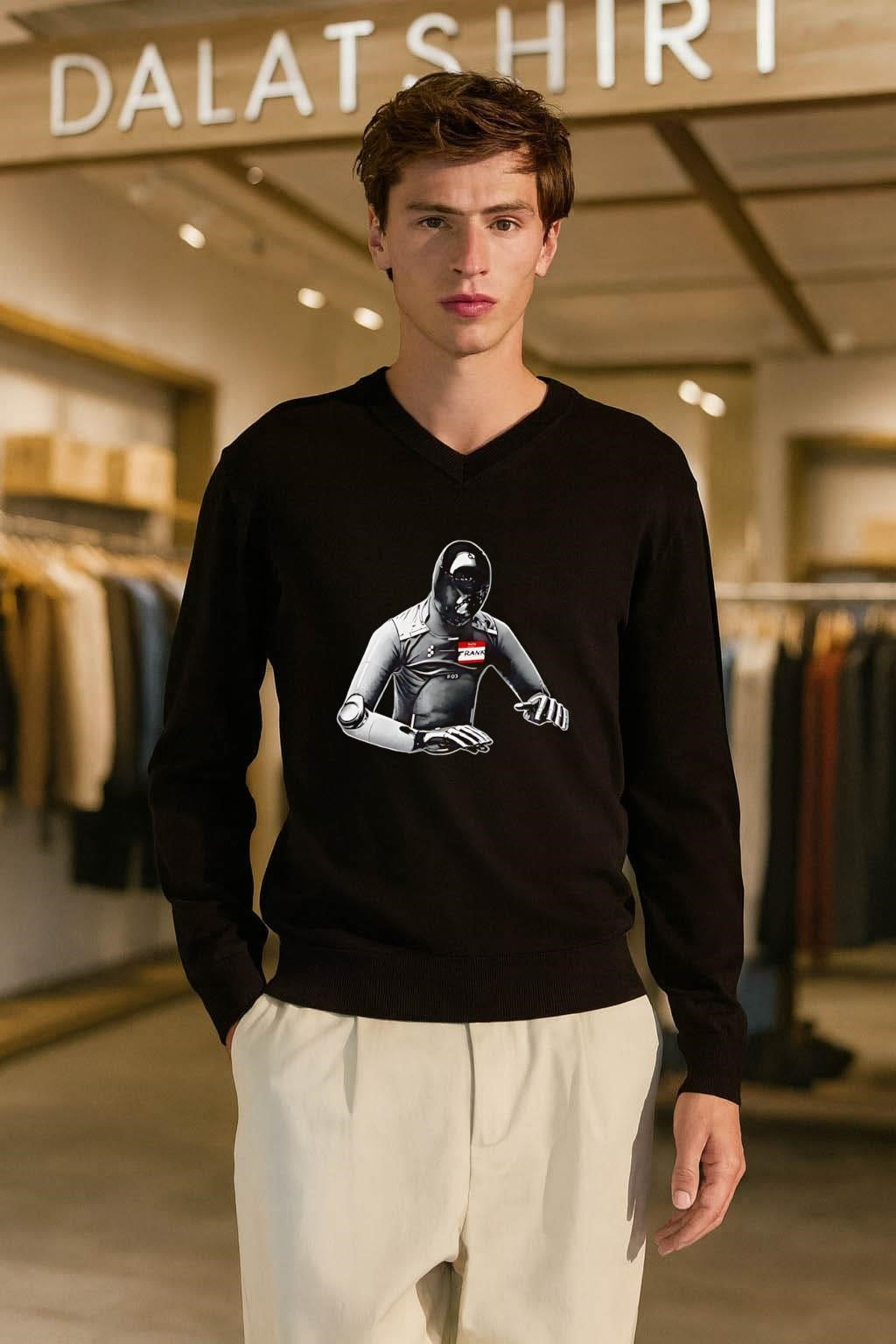 Futurist Android Robot shirt