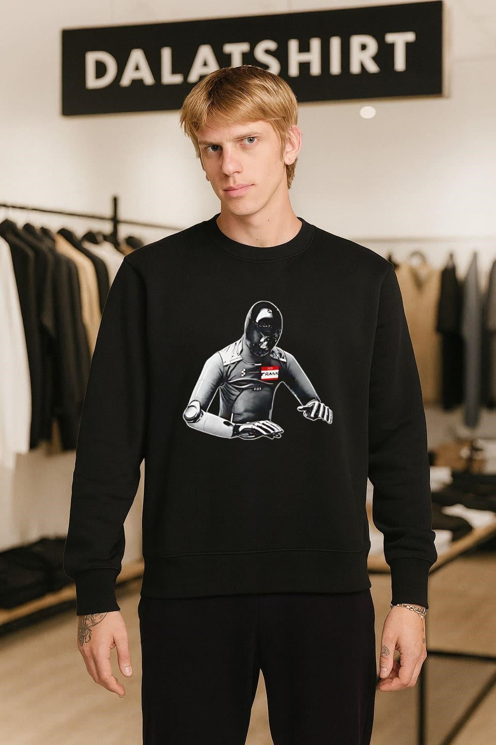 Futurist Android Robot shirt