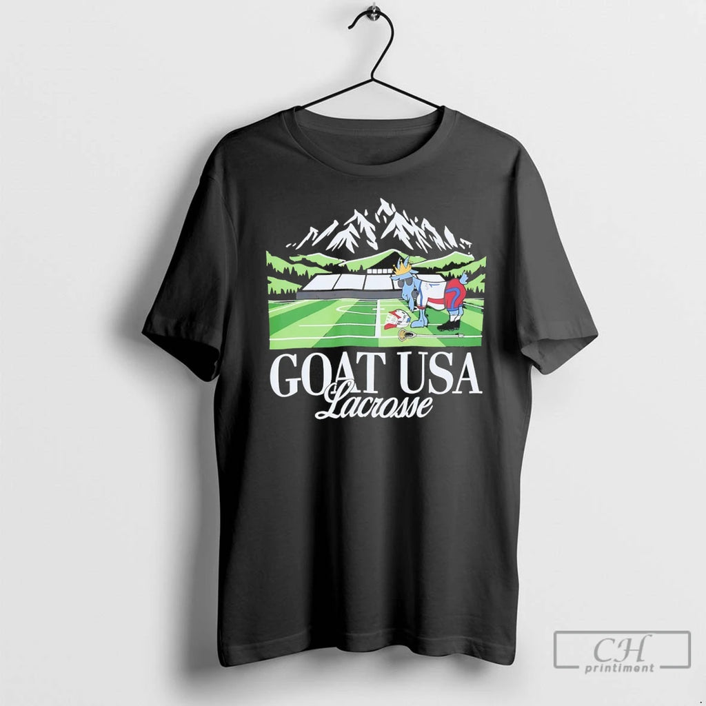 Goat Usa Lacrosse T Shirts