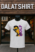 GOLF Man Wearing Sunglasses Retro shirt