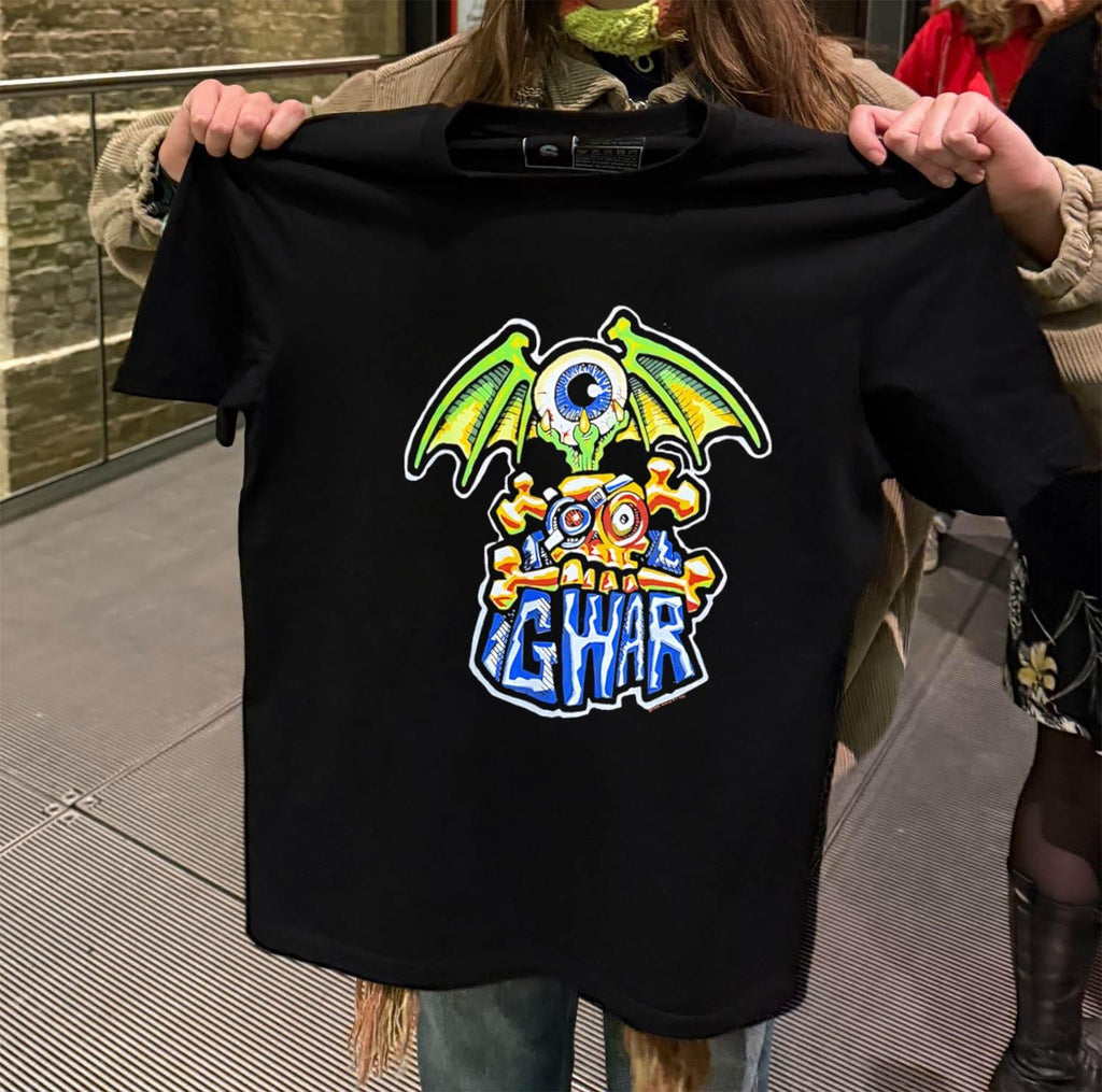 GWAR Flying Eyeball Skull Punk Rock Band shirt