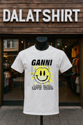 Ganni Have A Nice Day Love Club Pixel Sun shirt