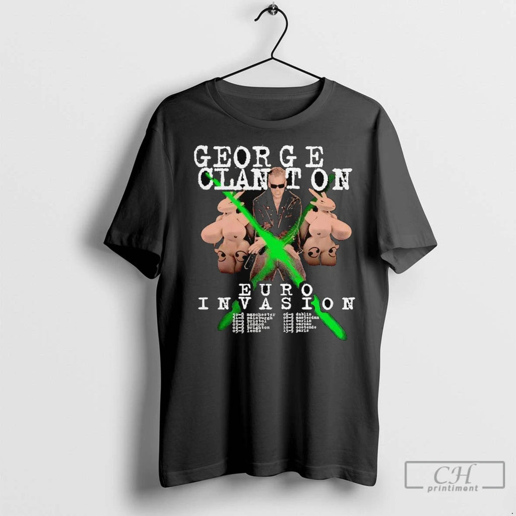 George Clanton Euro Invasion Tour T Shirts