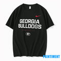 Georgia Bulldogs 2025 Courtside Basketball Performance Tshirts Sweater