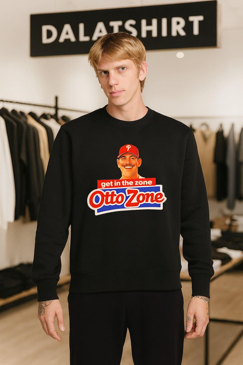 Get In The Zone Otto Zone Baseball Player shirt