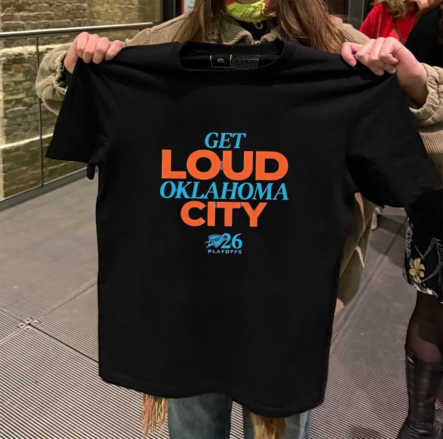 Get Loud Oklahoma City Thunder NBA 2026 Playoffs shirt