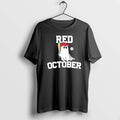 Ghost Playing Baseball Red October Halloween Tshirts Sweater