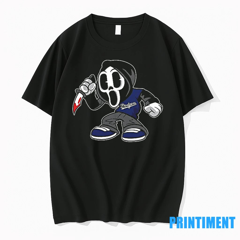 Ghostface Scream Los Angeles Dodgers Halloween Tshirts Sweater