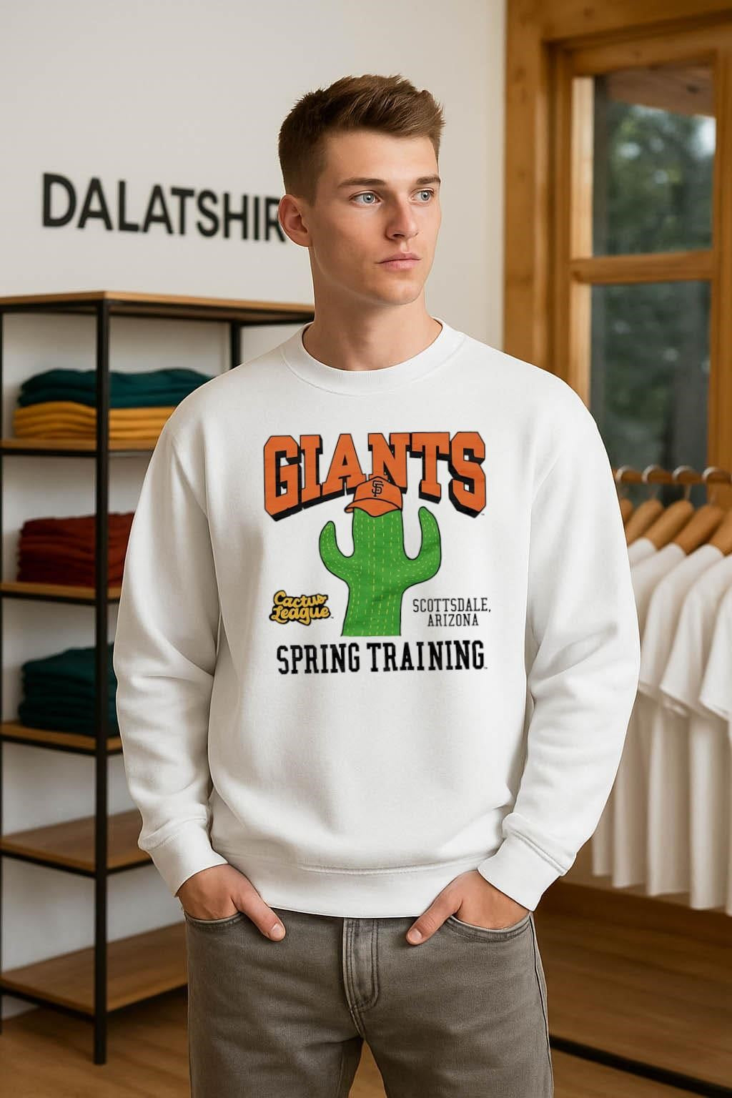 Giants Scottsdale Arizona Spring Training Cactus Hat shirt