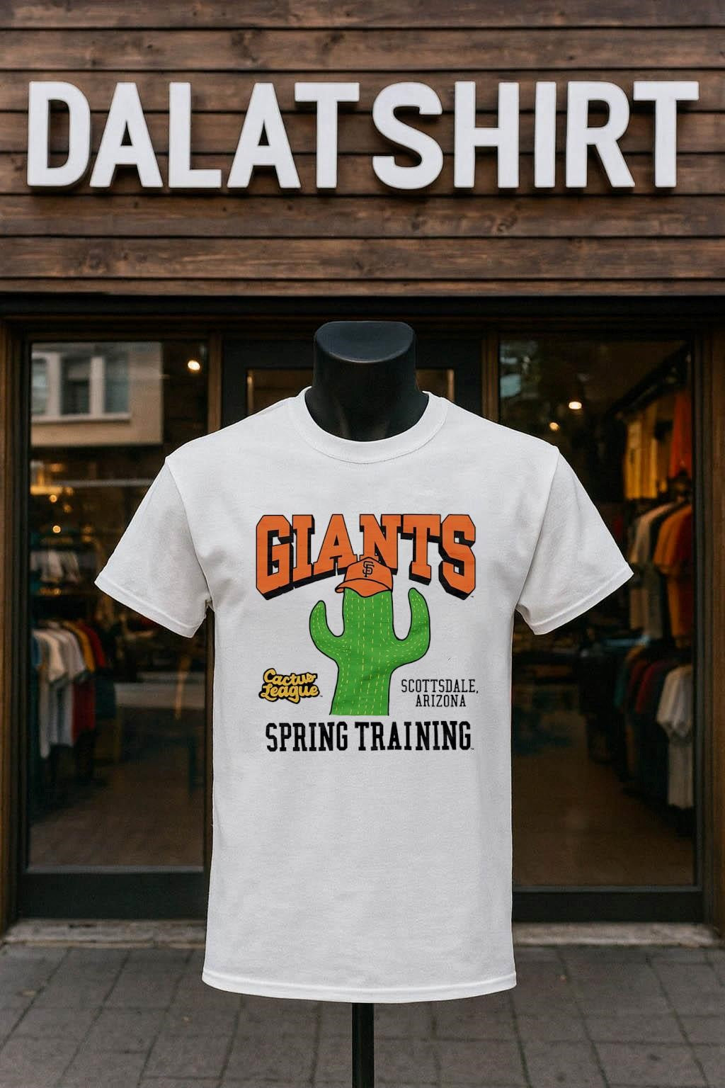 Giants Scottsdale Arizona Spring Training Cactus Hat shirt